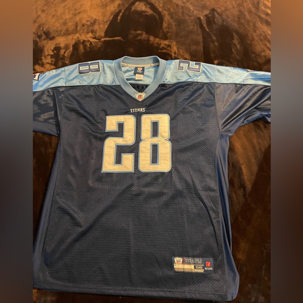 Tennessee Titans Chris Johnson Jersey Size 56 (2X)